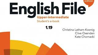 EF Upper-Intermediate 4th edition - 1.19