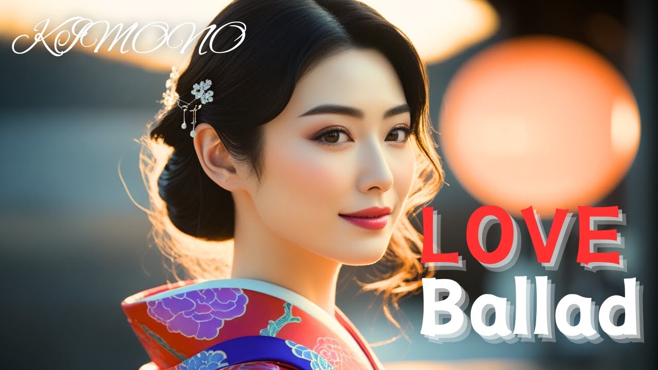 Kimono & Songs] Love ballad with classic Japanese sounds