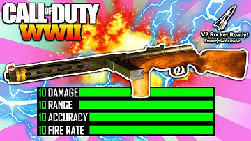 NEW ERMA EMP SMG V2 Rocket  in Call of Duty WW2 (Call of Duty WW2 new update 1.24)