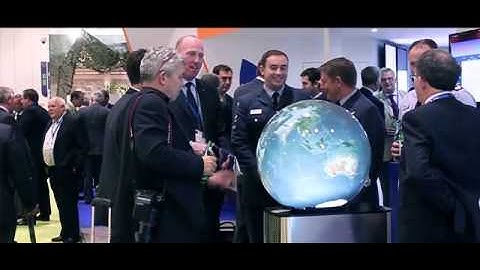 DSEi spherical video projection