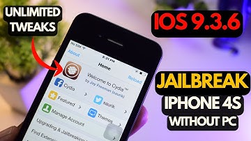 Jailbreak iPhone 4s iOS 9.3.6 without PC