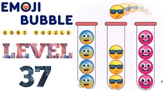 Emoji Ball Sort Puzzle Level 37 Android & iOS  #trydra #BallSortalllevel #EmojiBallSort #ballsort screenshot 3