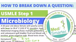 How to Break Down a Question | USMLE Step 1 | Microbiology Resimi