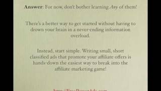 Use The Power of FREE ADS to Build an Affiliate Empire