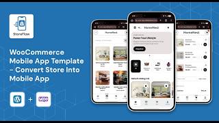 WooApp for WooCommerce — Mobile App-Style Storefront Walkthrough