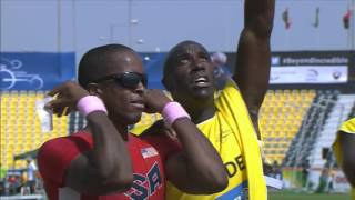 Men's 200m T11 | semi-final 1 | 2015 IPC Athletics World Championships Doha