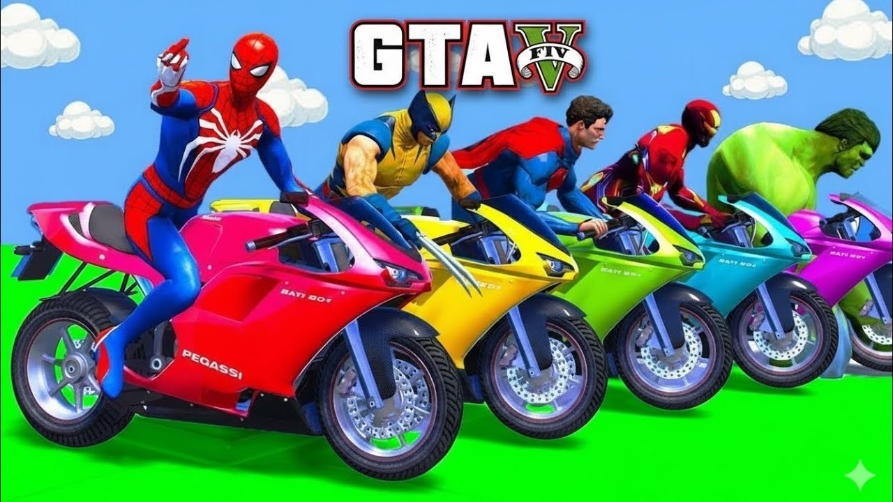 الرجل العنكبوت انقاذ باتمان Spider-Man Rescue batman vs iron man vs venom funny Game GTA 5 superhero