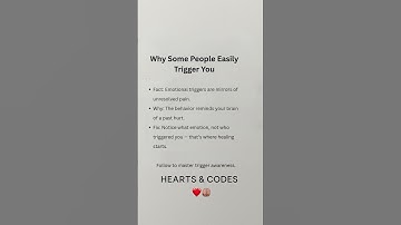 People Easily Trigger? You here is why..? #psychology #emotionalintelligence #managingemotions
