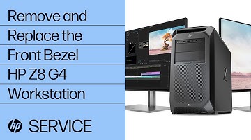 Remove and Replace the Front Bezel | HP Z8 G4 Workstation | HP