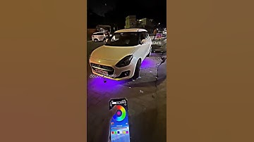 Underbody Chassis light for all cars #modifications #suzukiswift #nexon #Brezza #autolovers