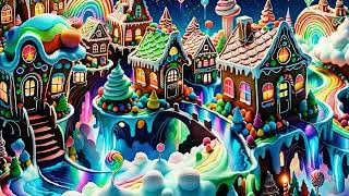 AI Manifest: 😵‍💫 Psychedelic Christmas Visuals for Insane Trips| Tis The Season! 🎄 