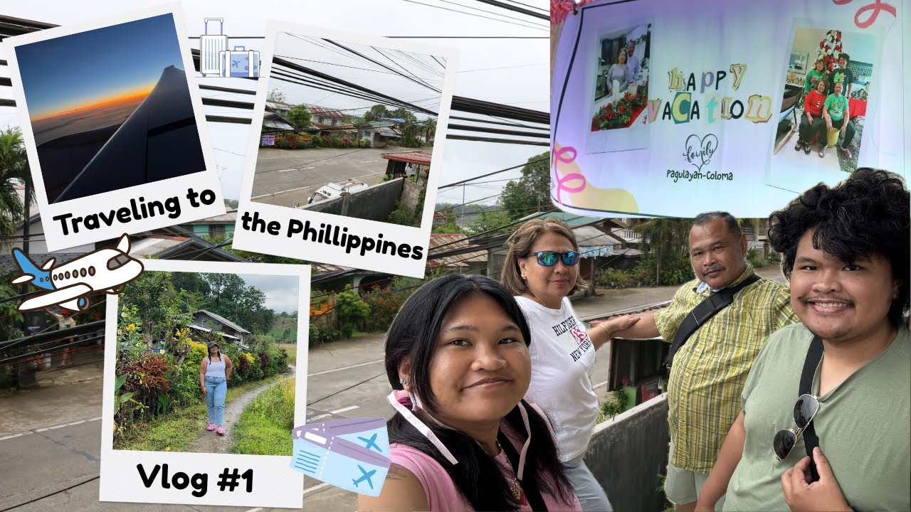 Traveling to the Philippines After 19 Years | PH Vlog #1 - YouTube