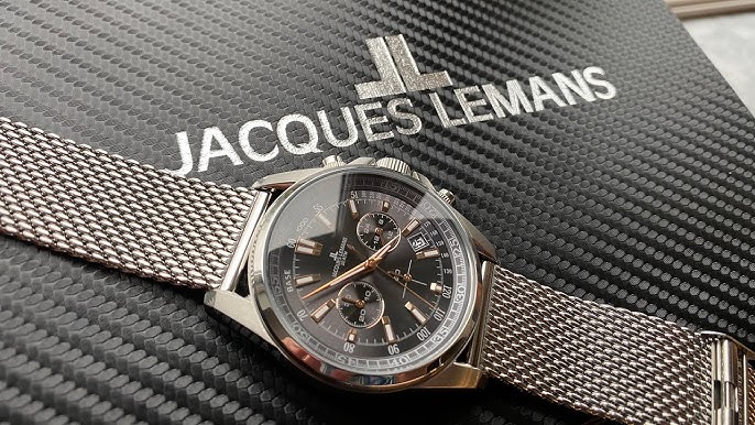 Jacques Lemans Watches: Powered by Light | Eco Power – Solar Collection -  YouTube