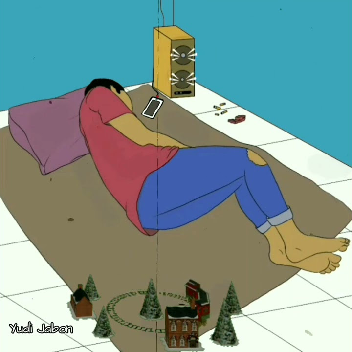Story WA Animasi || Lagi Tidur (Dj Dusk till dawn slow)