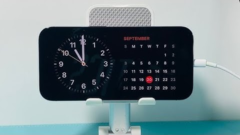 How to Use Standby Mode iOS 17