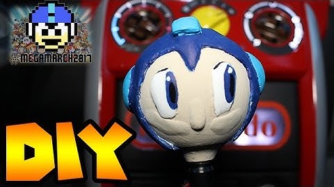 DIY How to make a custom shift knob -  MegaMan (RockMan)