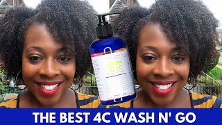 Best Wash and Go for 4C Hair | Natural hairstyles for black women 4c
