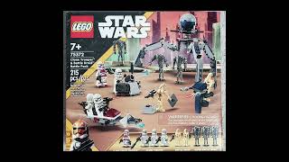 LEGO STAR WARS Clone Trooper & Battle Droid Battle Pack Set 75372