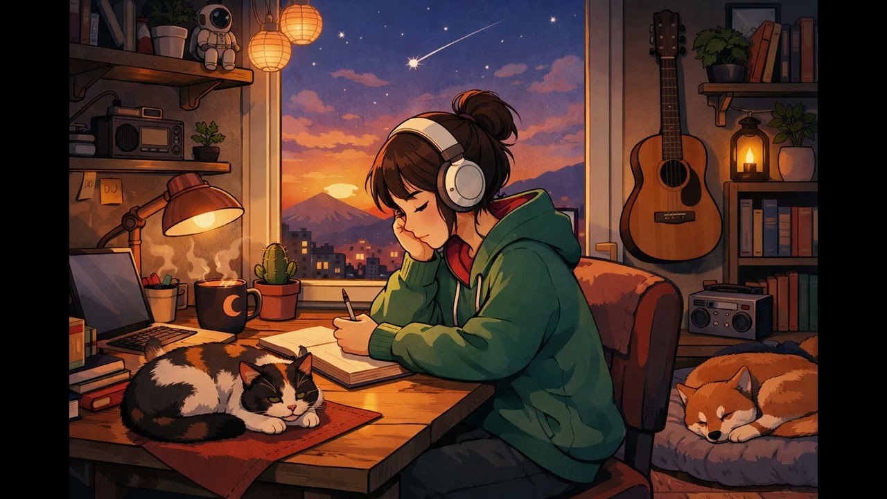 Lofi Hip Hop para Concentração Profunda | Trilha Sonora para Dias Longos