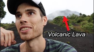 WE SAW LAVA IN GUATEMALA! — Pacaya Volcano Overnight Hike Vlog