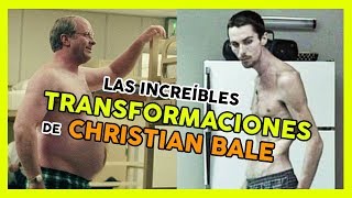 Las increíbles transformaciones de Christian Bale