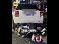 一家三口爆胎失控! 轎車橫掃外車道 2無辜騎士慘死 #shorts