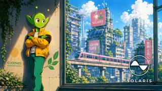 🚝 Música Solarpunk Chill para Desconectar · Estación Solaris: Ventana al Tren