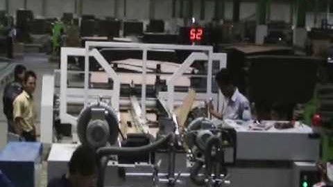 Auto folder gluer stitcher - Cheong Ryong