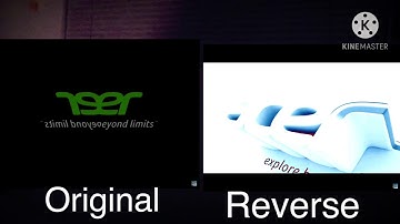 Acer Logo Effects Comparison (Original Vs. Reverse)