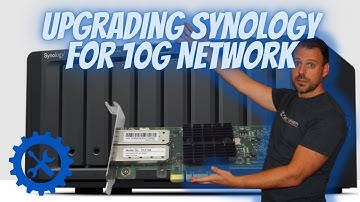 How to Add a 10 GbE Network Card to Synology DS1821+ NAS Server