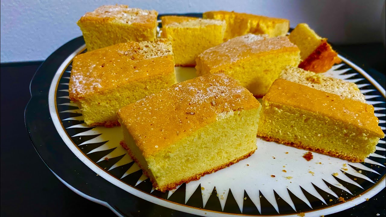 Soft spongy cake /easy way to bake /fluffy and light in texture