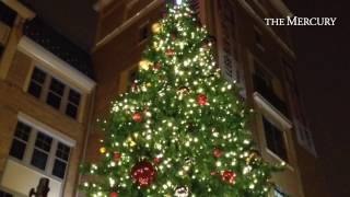 #Christmas tree lighting starts #holiday season in #Brookland #DC Happy Holidays Everyone