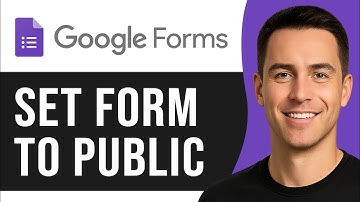 How to Publish Google Form to Public (Step By Step)