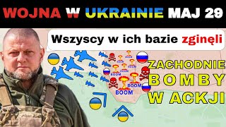 29 MAJ: Ukraińcy MASOWO Użyli BOMB JDAM NA NOWEJ BAZIE ROSJAN | Wojna w Ukrainie Wyjaśniona