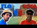 Peaceandgolf  vs rinagolf   match aller  youtuber cup 3