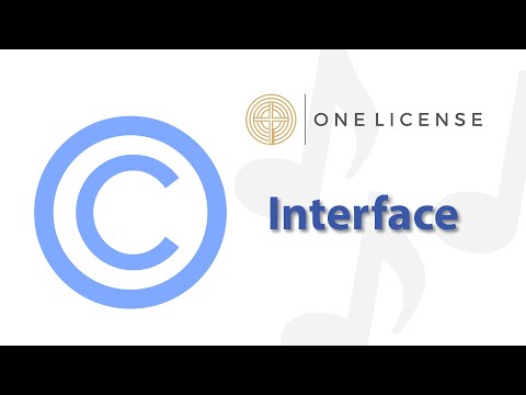 OneLicense: Interface