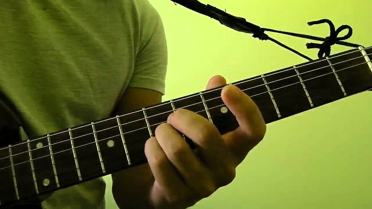 How to Play D Major Guitar Bar Chord YouTube