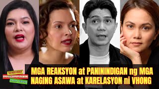 Buong REAKSYON ng mga DATING ASAWA Ni Vhong Navarro at Mga Nakarelasyon!