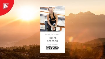 TOTAL STRETCH с Марией Ивановой | 14 апреля 2021 | Онлайн-тренировки World Class