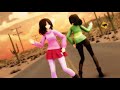 【MMD||Undertale||Glitchtale】Sand Planet [Betty▫️Frisk▫️Chara▫️Asriel▫️Sans] (English Cover)