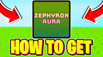 How To Get ZEPHYRON AURA In FIND THE AURAS! Roblox