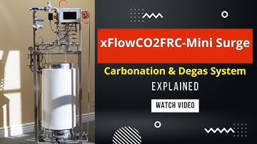 xFlowMiniSurge carbonation and degas system