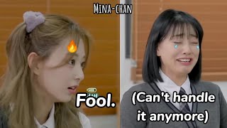 tzuyu *forgot* she's the maknae and become mean to her unnies in debate