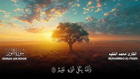 سورة النور محمد الفقيه صوت روعه