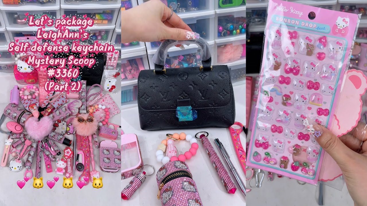 Cute kitty keychain 🌺