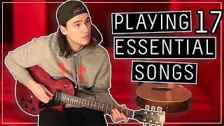 Video thumbnail of "SONGS GUITARISTS HAVE TO KNOW"