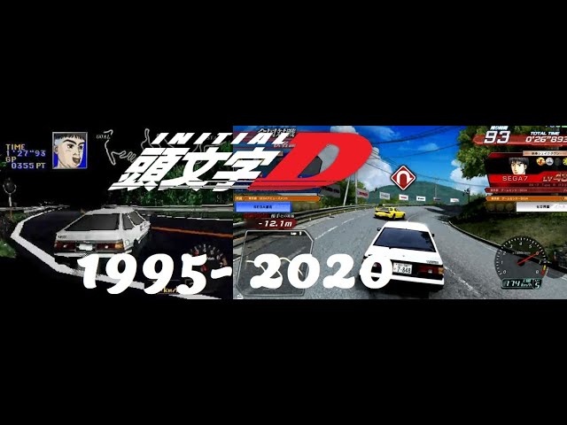 Evolution of animation in Initial D (1998-2014) V2.0 : r/initiald