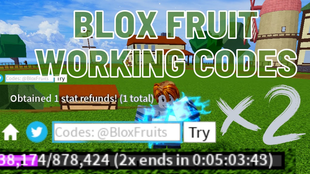 Top 7 WORKING CODES in Roblox Blox fruits [STAT RESET + 2XP] 