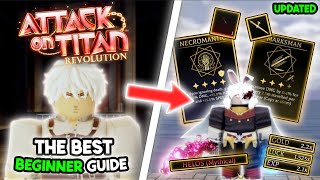 The BEST AOTR Beginner Guide in AOTR ROBLOX!