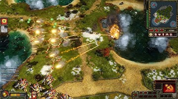 Red Alert 3 [Rejuvenation Mod] - 1 vs 1 Brutal AI